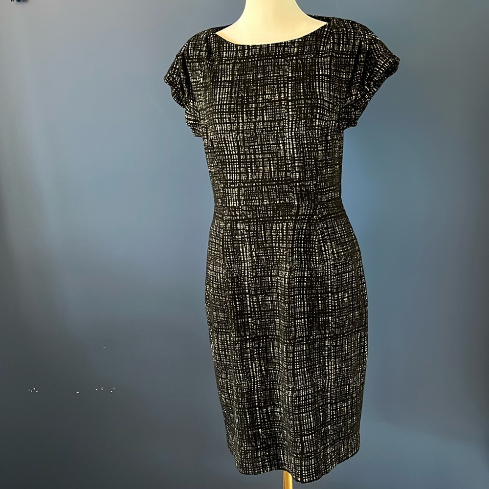 Calvin Klein Black and White Dress